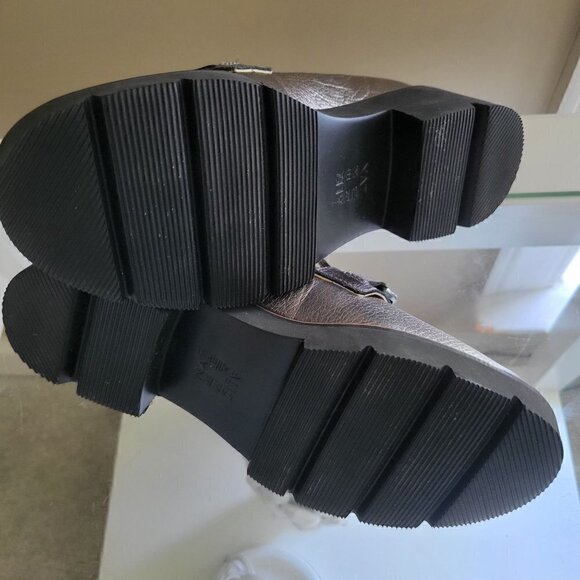 Naturalizer Womens Dustin Sliver Leather Moc Toe Slip On Loafer Shoes Size 5 M - Picture 8 of 11